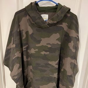 American Eagle poncho
